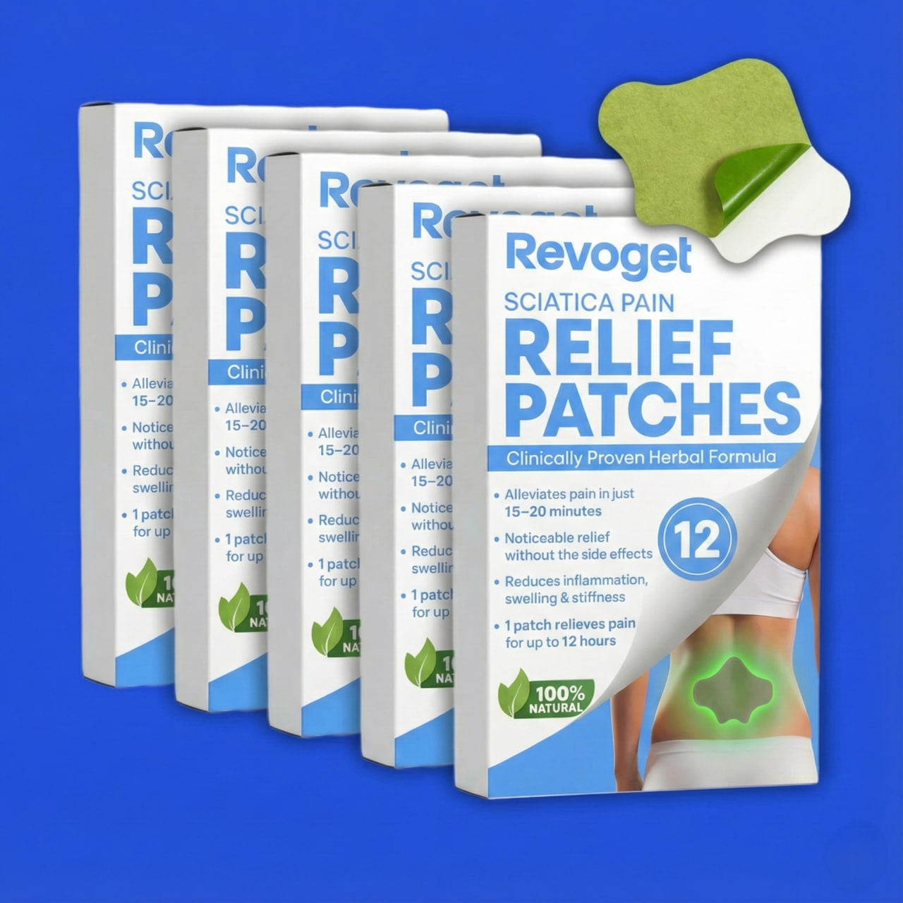 Sciatica Back Pain Relief Patches