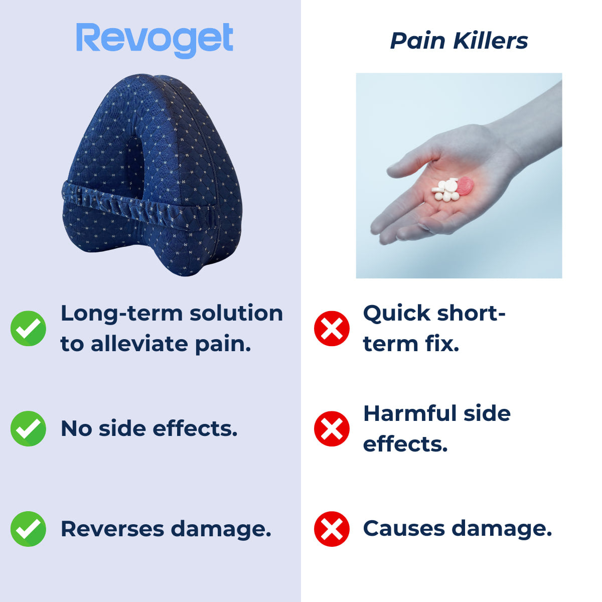 🛏️Revoget - Alignment Pillow💆♂️💤